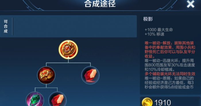 王者荣耀瑶骑最强出装出什么1