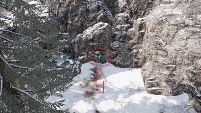 绝地求生雪地山洞怎么去1