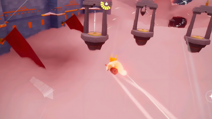 光遇霞谷怎么进飞行赛道1