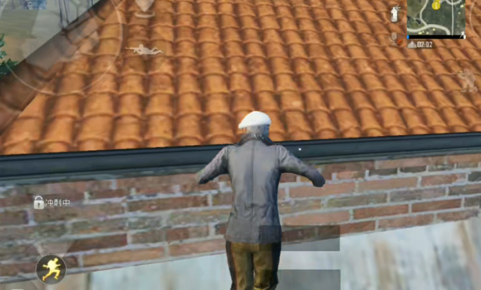 绝地求生手游如何上房1