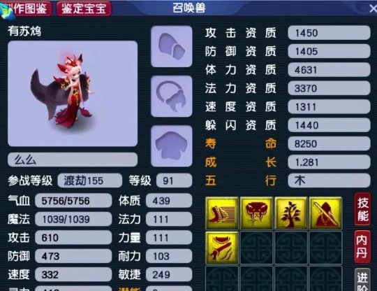 梦幻西游69血宠带什么好2