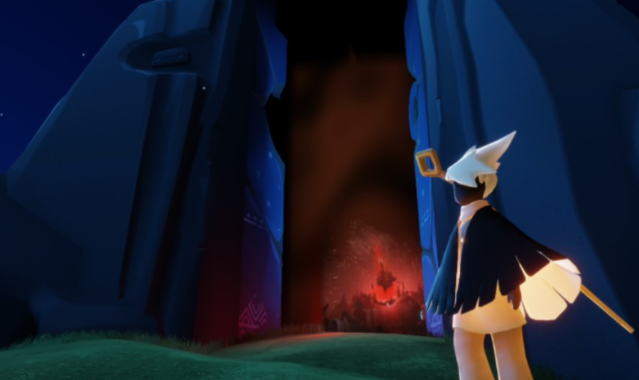 光遇怎么开启献祭门_光遇献祭门口怎么进去