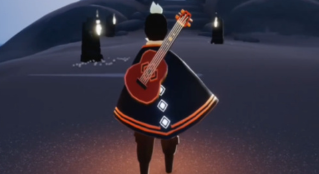 光遇黑金斗篷如何搭配2