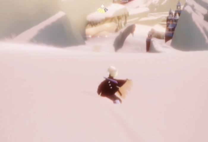 光遇霞谷滑冰为什么掉翅膀1