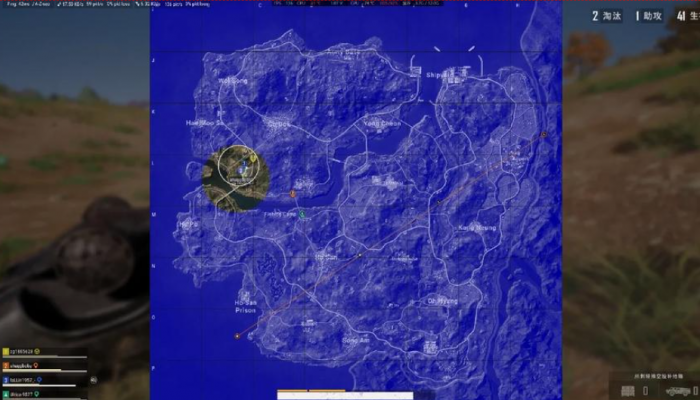 绝地求生最后一个圈怎么预判1