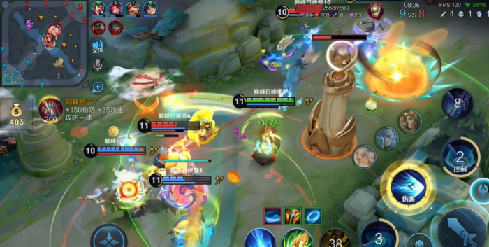 王者荣耀元流之子有哪些连招1