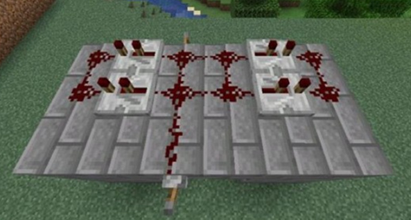 我的世界隐藏门怎么做8