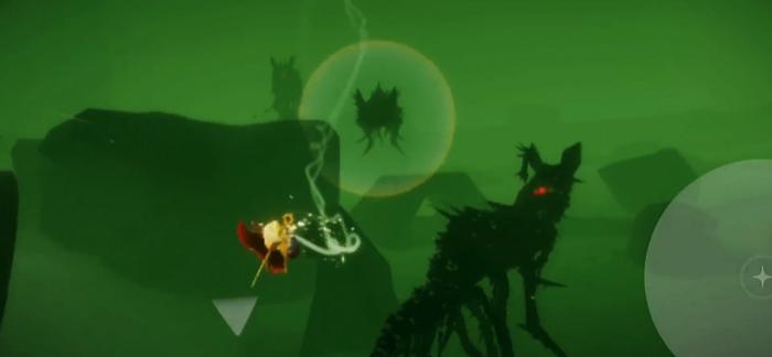 光遇冥龙怎么躲1