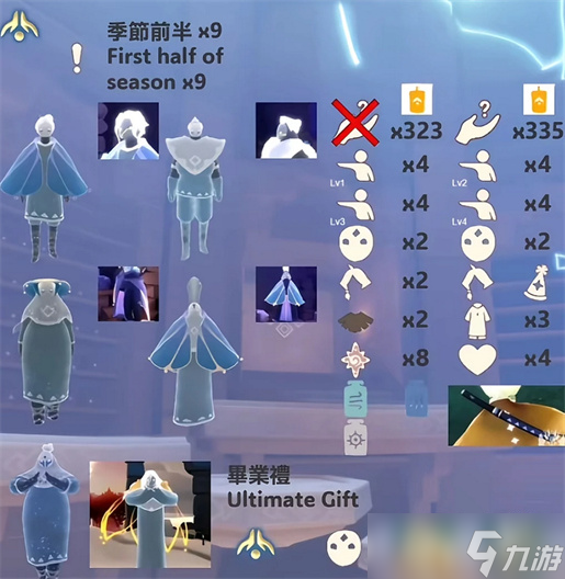 光遇织光季兑换图以及毕业礼爆料_光遇包季节毕业多少钱