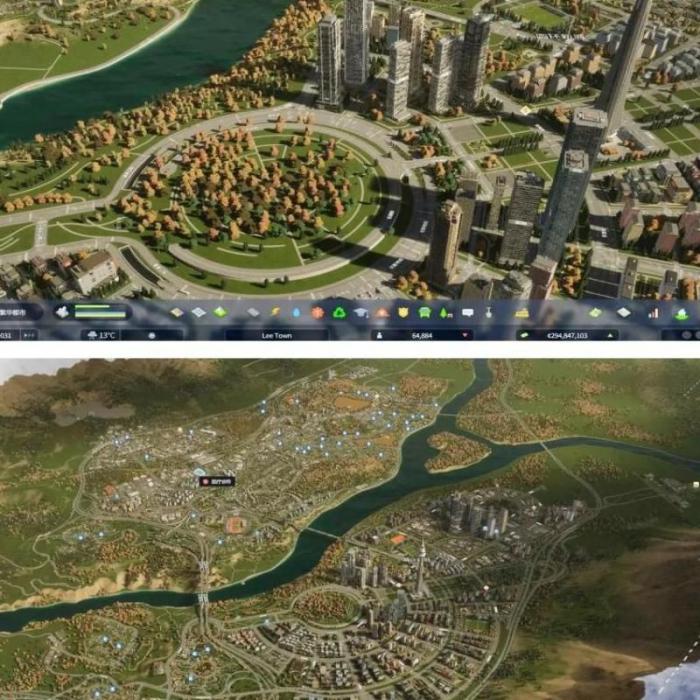 城市天际线如何建造人工湖_城市天际线怎么建人工河