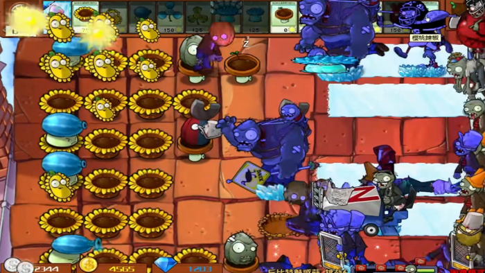 植物大战僵尸杂交版丘比特魅惑菇最后一关如何通过1