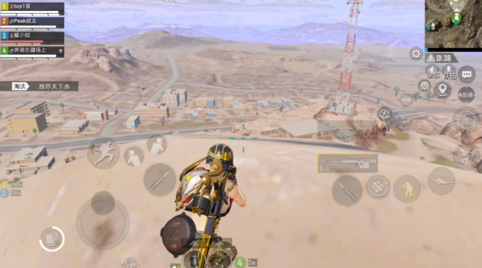 和平精英沙漠火电厂怎么打1