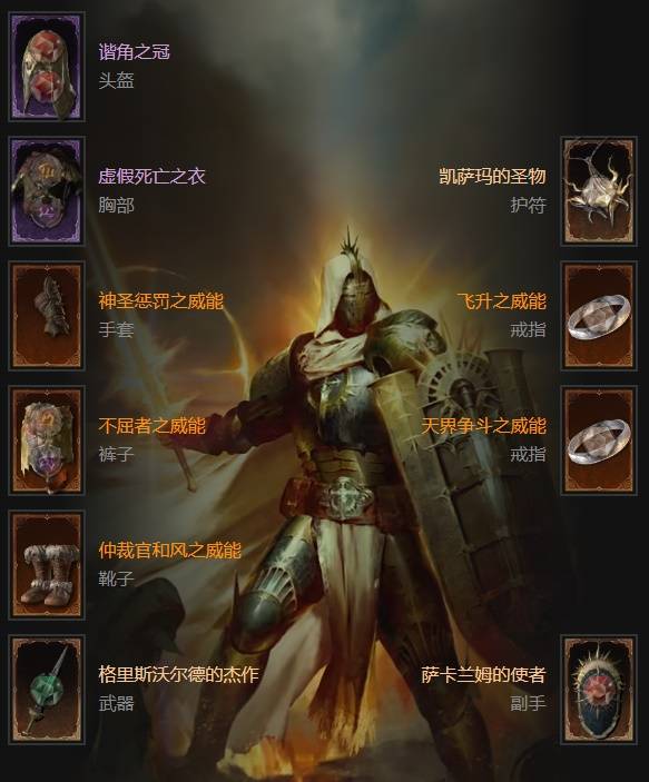 暗黑4S11纯速刷圣骑士BD推荐1