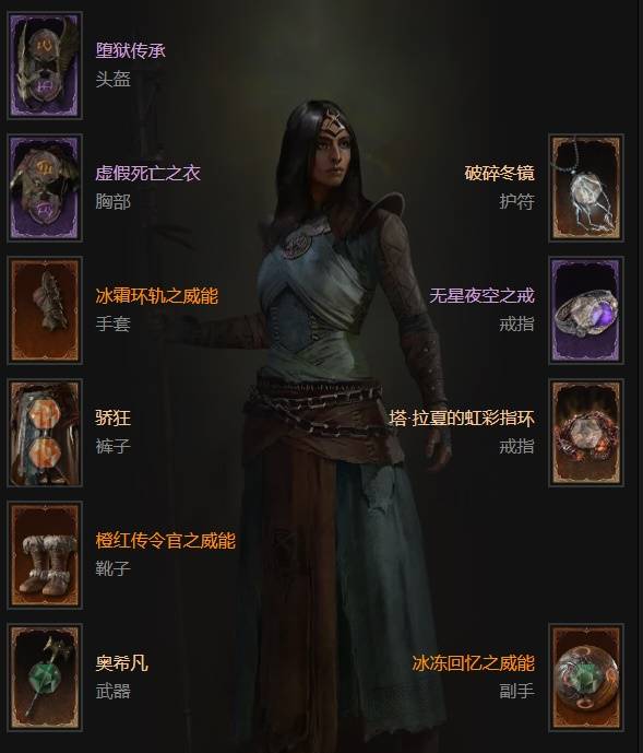 暗黑4S11冰球法师BD推荐1