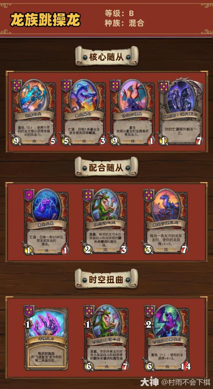 炉石传说34.2.2酒馆战棋龙族跳操龙玩法攻略1