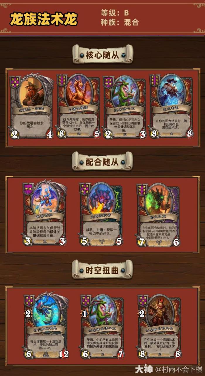 炉石传说34.2.2酒馆战棋龙族法术龙玩法攻略1