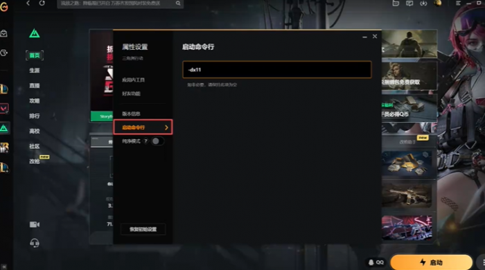 三角洲行动dx11怎么改2