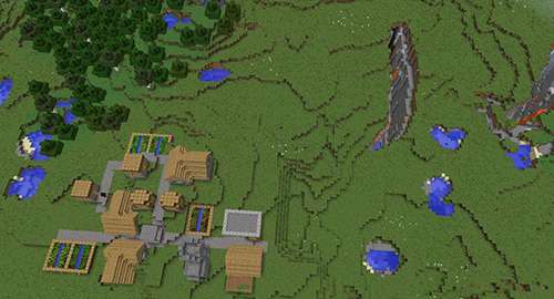 我的世界峡谷种子代码_我的世界1.7.10峡谷种子