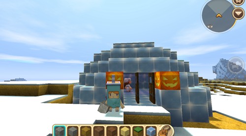 迷你世界冰原地形码20262