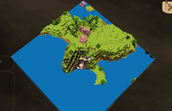 迷你世界盆地地形码20261