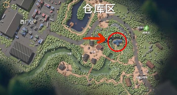 逃离鸭科夫仓库区藏身处在哪2