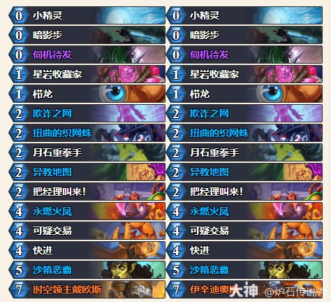 炉石传说CTTAlexander爆发贼卡组代码分享1