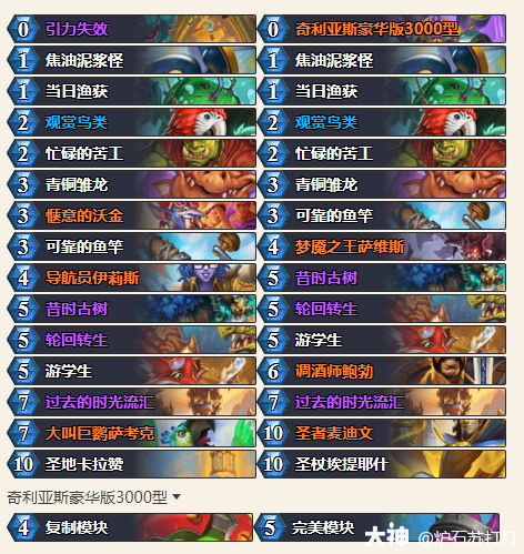 炉石传说穿越时间流麦迪文牧卡组代码分享1