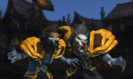 魔兽世界熊猫人之谜狼人职业_魔兽rpg狼人