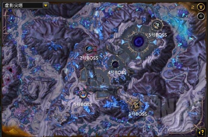 魔兽世界虚影尖塔地图_虚影怎么做