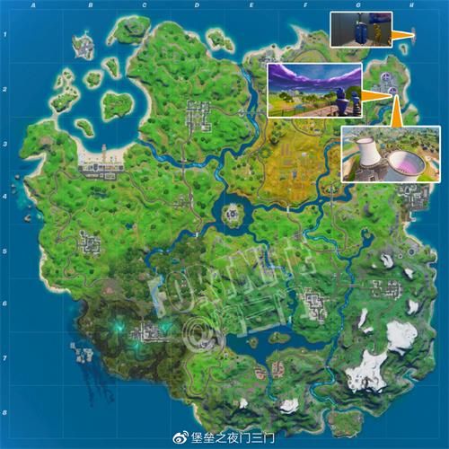 《堡垒之夜》在单局比赛中使用一条滑素并在电厂烟囱里滑翔完成攻略1