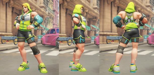 守望先锋健身达人查莉娅皮肤_守望先锋 查莉娅