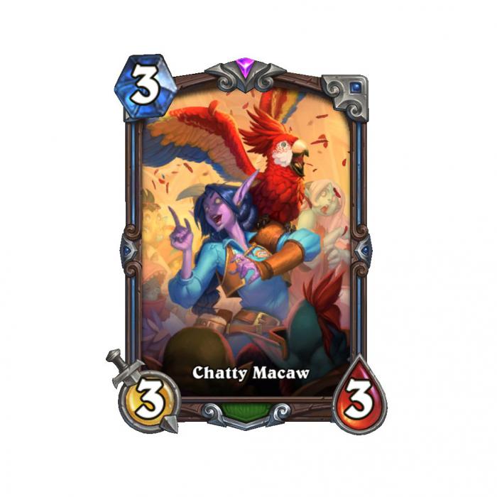 炉石传说话痨鹦鹉卡牌图鉴2
