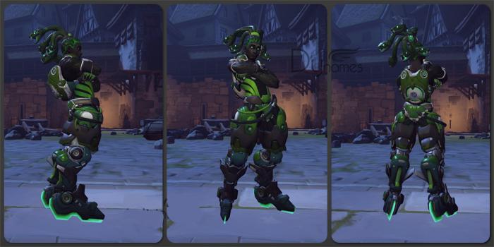 守望先锋蛇发舞者卢西奥皮肤_守望先锋卢西奥爵士舞者