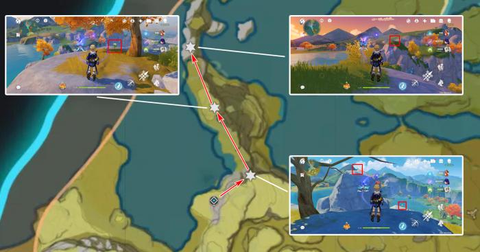 原神角色突破素材清心收集攻略4