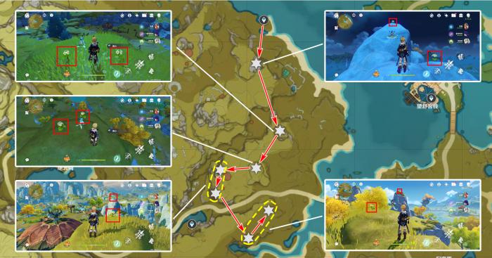 原神角色突破素材清心收集攻略11