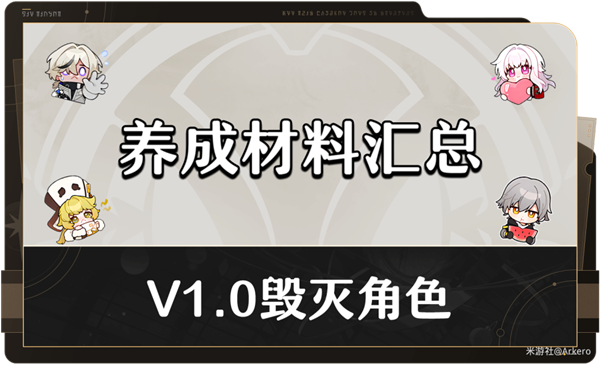 崩坏星穹铁道毁灭角色满级需要哪些材料_崩坏星穹铁道官网云游戏