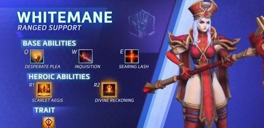 《风暴英雄》新英雄怀特迈恩技能演示1