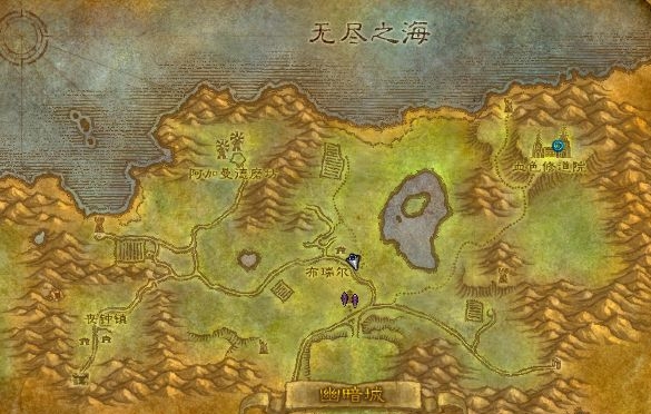 魔兽世界乌龟服荆棘谷怎么进1