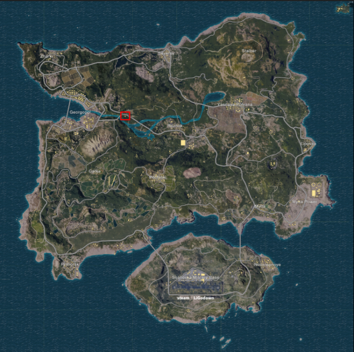 《绝地求生》打靶位汇总27