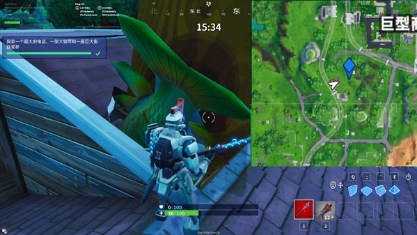 《堡垒之夜》第九赛季第二周任务详细攻略5