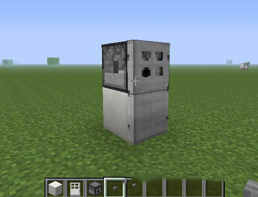 我的世界冰箱制作解析_我的世界食物工艺冰箱