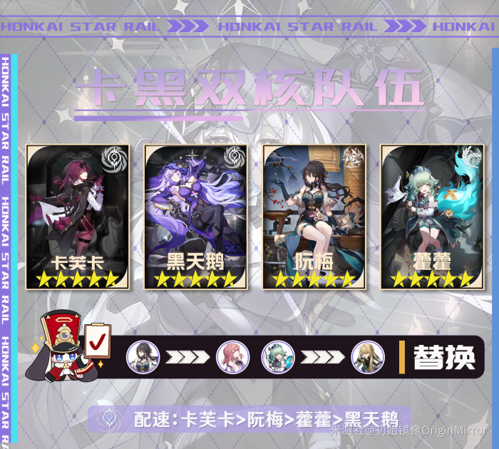 崩坏星穹铁道黑天鹅配队_崩坏星穹铁道官网云游戏