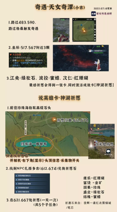 逆水寒天女奇潭奇遇_逆水寒奇遇天衣有缝攻略