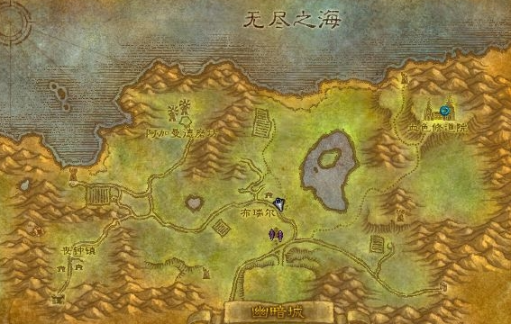 魔兽世界乌龟服荆棘谷联盟怎么进1