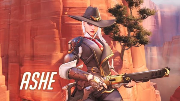 守望先锋新英雄艾什正式上线国服_守望先锋艾什原型