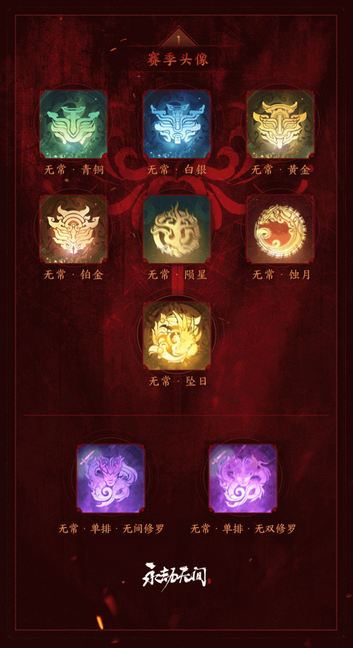 永劫无间无常赛季段位结算奖励一览7