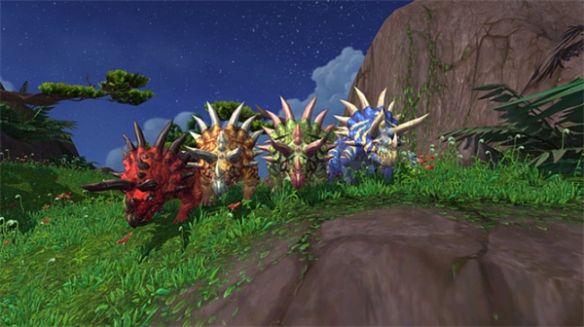 魔兽世界乌龟服新月林地_魔兽世界乌龟分布