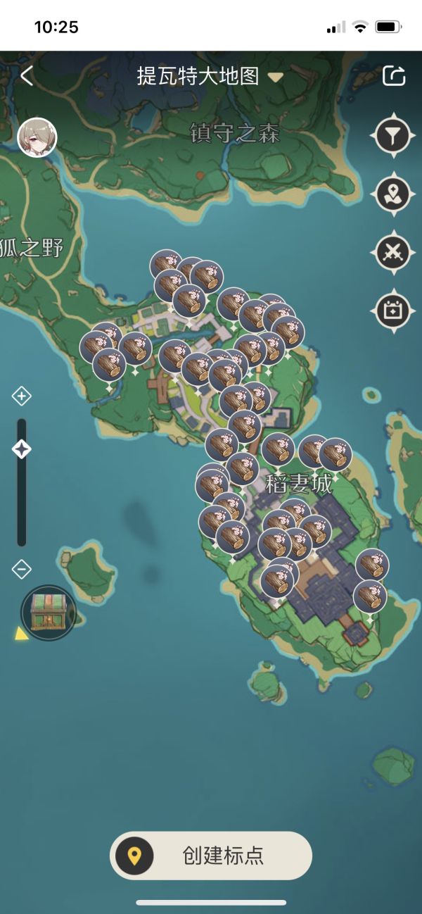 原神各类木头伐木点_原神伐木位置