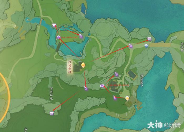 射雕黑松林探索全收集攻略1