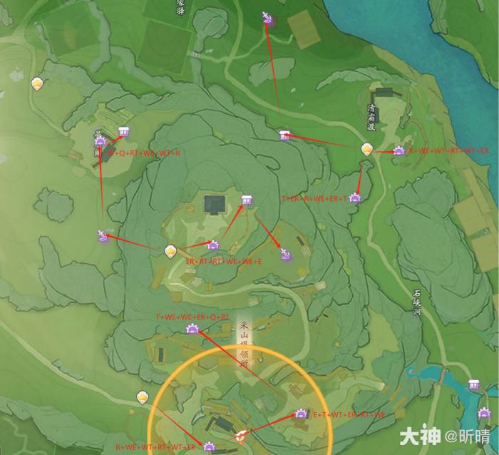 射雕黑松林探索全收集攻略3